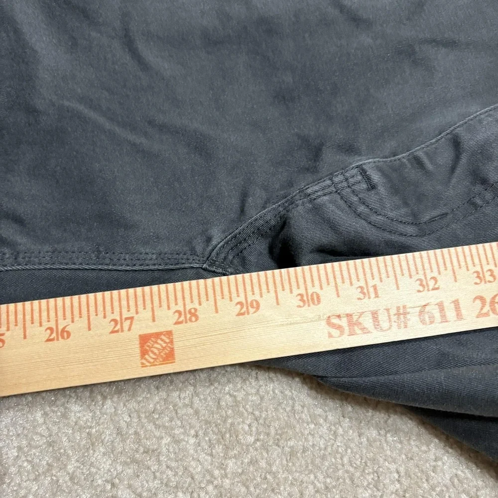 Mountain Khakis Pants Mens 35x29 Gray Relaxed Fit Chino Casual Outdoor Hiking